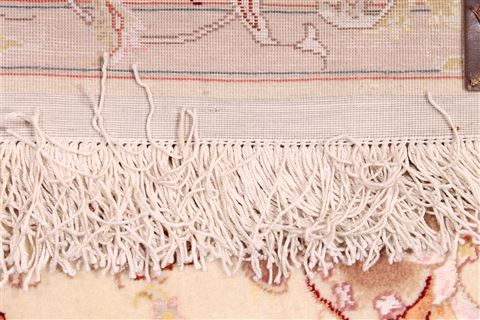 Tabriz Beige Hand Knotted 50 X 68 Area Rug 254-29526 Image 7