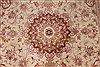 Tabriz Beige Hand Knotted 50 X 68  Area Rug 254-29526 Thumb 3
