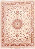 Tabriz Beige Hand Knotted 50 X 68  Area Rug 254-29526 Thumb 0