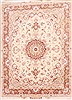 Tabriz Beige Hand Knotted 50 X 68  Area Rug 254-29526 Thumb 0