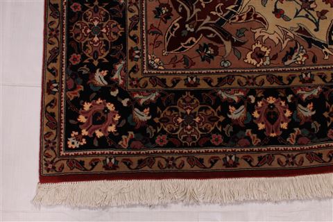 Tabriz Red Hand Knotted 50 X 68 Area Rug 254-29527 Image 2