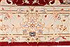 Tabriz Red Hand Knotted 51 X 69 Area Rug 254-29528 Thumb 4