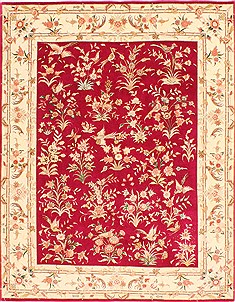 Tabriz Beige Hand Knotted 5'0" X 6'3"  Area Rug 254-29530