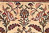 Tabriz Brown Hand Knotted 47 X 67 Area Rug 254-29531 Thumb 5