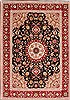Tabriz Beige Hand Knotted 50 X 70 Area Rug 254-29532 Thumb 0