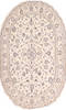 Nain Blue Oval Hand Knotted 410 X 68 Area Rug 254-29533 Thumb 0