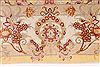 Tabriz Beige Hand Knotted 50 X 70  Area Rug 254-29534 Thumb 4