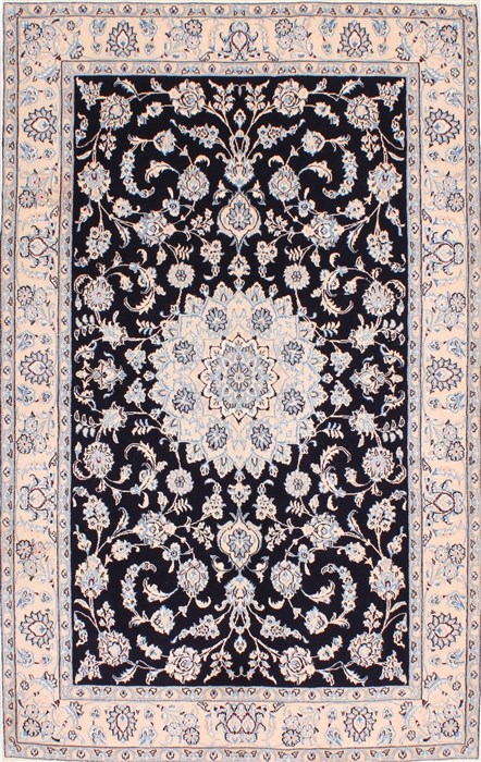 Nain Beige Hand Knotted 45 X 73 Area Rug 254-29535 Image 0