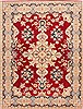 Tabriz Beige Hand Knotted 51 X 68  Area Rug 254-29536 Thumb 0