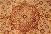 Tabriz Beige Hand Knotted 410 X 66  Area Rug 254-29537 Thumb 3