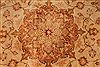 Tabriz Beige Hand Knotted 410 X 66 Area Rug 254-29537 Thumb 3