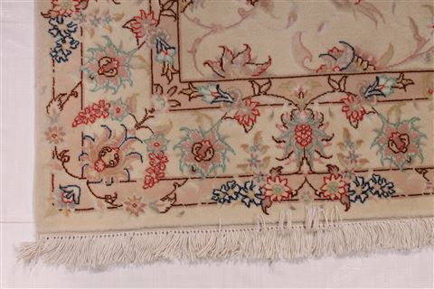 Tabriz Beige Hand Knotted 43 X 510  Area Rug 254-29538 Image 2