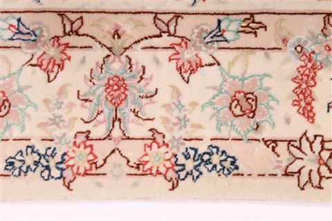 Tabriz Beige Hand Knotted 43 X 510  Area Rug 254-29538 Image 4