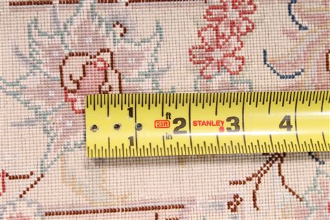 Tabriz Beige Hand Knotted 43 X 510  Area Rug 254-29538 Image 7