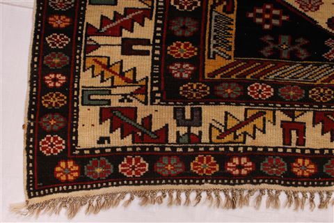 Kazak Beige Hand Knotted 41 X 611 Area Rug 254-29542 Image 2