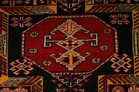 Kazak Beige Hand Knotted 41 X 611 Area Rug 254-29542 Image 3