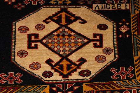 Kazak Beige Hand Knotted 41 X 611 Area Rug 254-29542 Image 4
