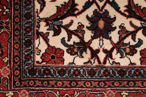 Bidjar Beige Hand Knotted 45 X 67 Area Rug 254-29544 Image 5