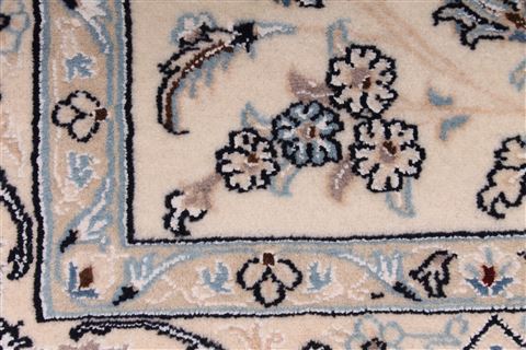 Nain Blue Hand Knotted 47 X 67 Area Rug 254-29545 Image 5