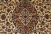 Kashan Beige Hand Knotted 50 X 70  Area Rug 254-29546 Thumb 3