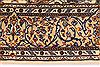 Kashan Beige Hand Knotted 50 X 70  Area Rug 254-29546 Thumb 4