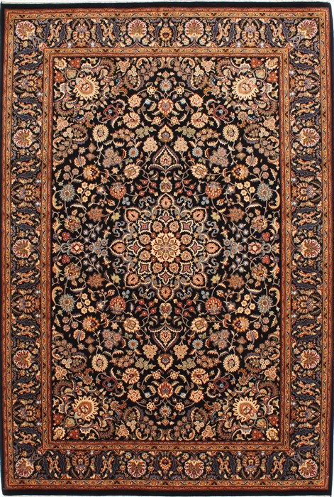 Tabriz Beige Hand Knotted 50 X 73 Area Rug 254-29547 Image 0