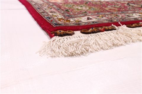 Tabriz Green Hand Knotted 411 X 69 Area Rug 254-29551 Image 1