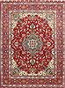 Tabriz Green Hand Knotted 411 X 69 Area Rug 254-29551 Thumb 0