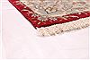Tabriz Beige Hand Knotted 50 X 68 Area Rug 254-29552 Thumb 1