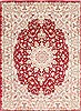 Tabriz Beige Hand Knotted 50 X 68 Area Rug 254-29552 Thumb 0