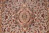 Tabriz Beige Hand Knotted 50 X 69  Area Rug 254-29553 Thumb 3