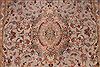Tabriz Beige Hand Knotted 50 X 69 Area Rug 254-29553 Thumb 3