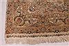 Tabriz Beige Hand Knotted 51 X 70  Area Rug 254-29554 Thumb 2