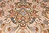 Tabriz Beige Hand Knotted 51 X 70  Area Rug 254-29554 Thumb 6