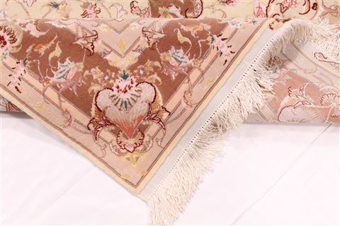 Tabriz Purple Hand Knotted 50 X 67 Area Rug 254-29555 Image 8