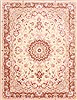 Tabriz Purple Hand Knotted 50 X 67 Area Rug 254-29555 Thumb 0