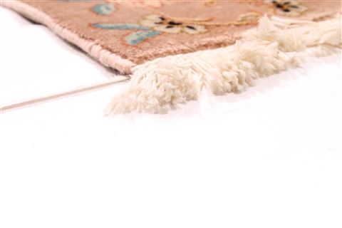 Tabriz Beige Hand Knotted 33 X 50 Area Rug 254-29556 Image 1