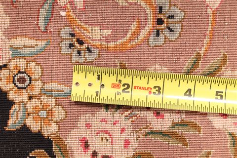 Tabriz Beige Hand Knotted 33 X 50 Area Rug 254-29556 Image 8