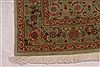 Tabriz Beige Square Hand Knotted 35 X 35 Area Rug 254-29560 Thumb 2