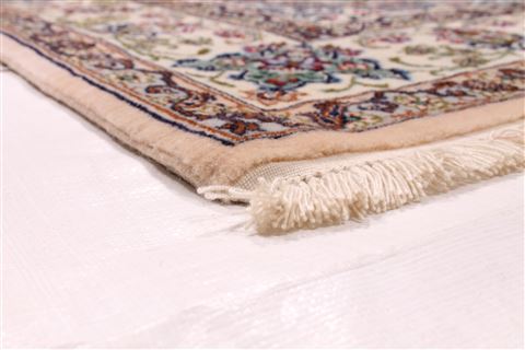 Isfahan Blue Hand Knotted 38 X 56 Area Rug 254-29561 Image 1