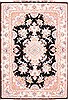 Tabriz Purple Hand Knotted 34 X 53 Area Rug 254-29565 Thumb 0
