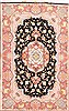 Tabriz Purple Hand Knotted 36 X 53  Area Rug 254-29566 Thumb 0