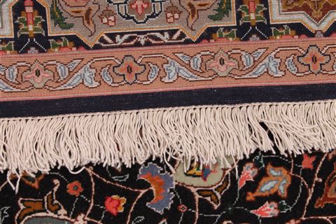 Tabriz Beige Hand Knotted 34 X 52 Area Rug 254-29568 Image 6