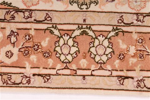 Tabriz Purple Hand Knotted 34 X 50 Area Rug 254-29570 Image 4