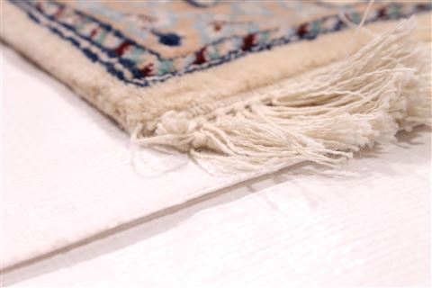 Nain Beige Hand Knotted 37 X 53 Area Rug 254-29571 Image 1