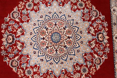 Nain Beige Hand Knotted 37 X 53 Area Rug 254-29571 Image 3