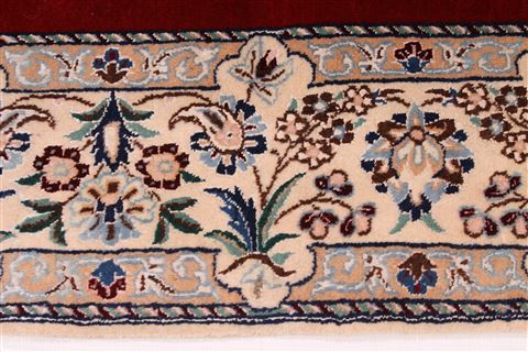 Nain Beige Hand Knotted 37 X 53 Area Rug 254-29571 Image 4