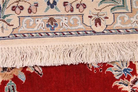 Nain Beige Hand Knotted 37 X 53 Area Rug 254-29571 Image 7
