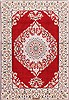 Nain Beige Hand Knotted 37 X 53 Area Rug 254-29571 Thumb 0