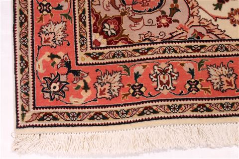 Tabriz Purple Hand Knotted 34 X 50 Area Rug 254-29573 Image 2